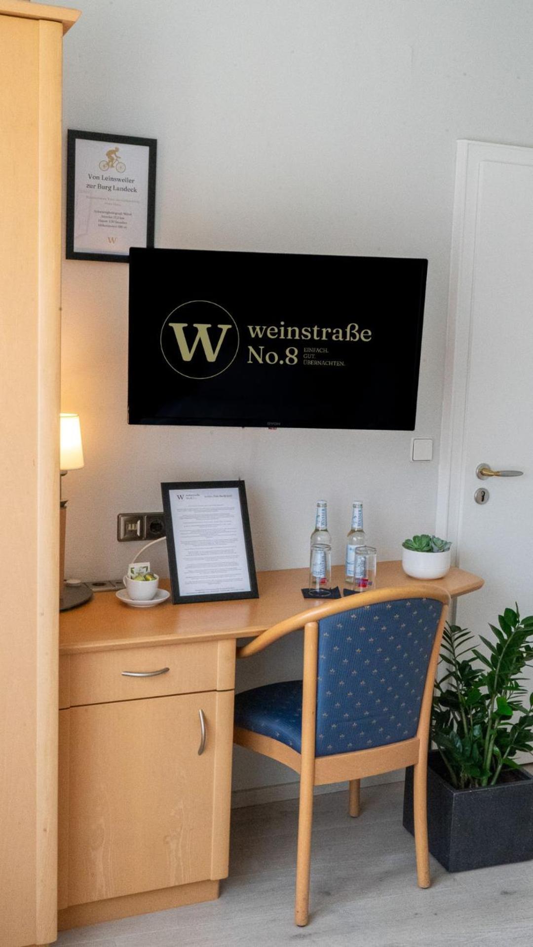 Weinstrasse No 8 "Einfach-Gut-Uebernachten" Leinsweiler Exterior foto